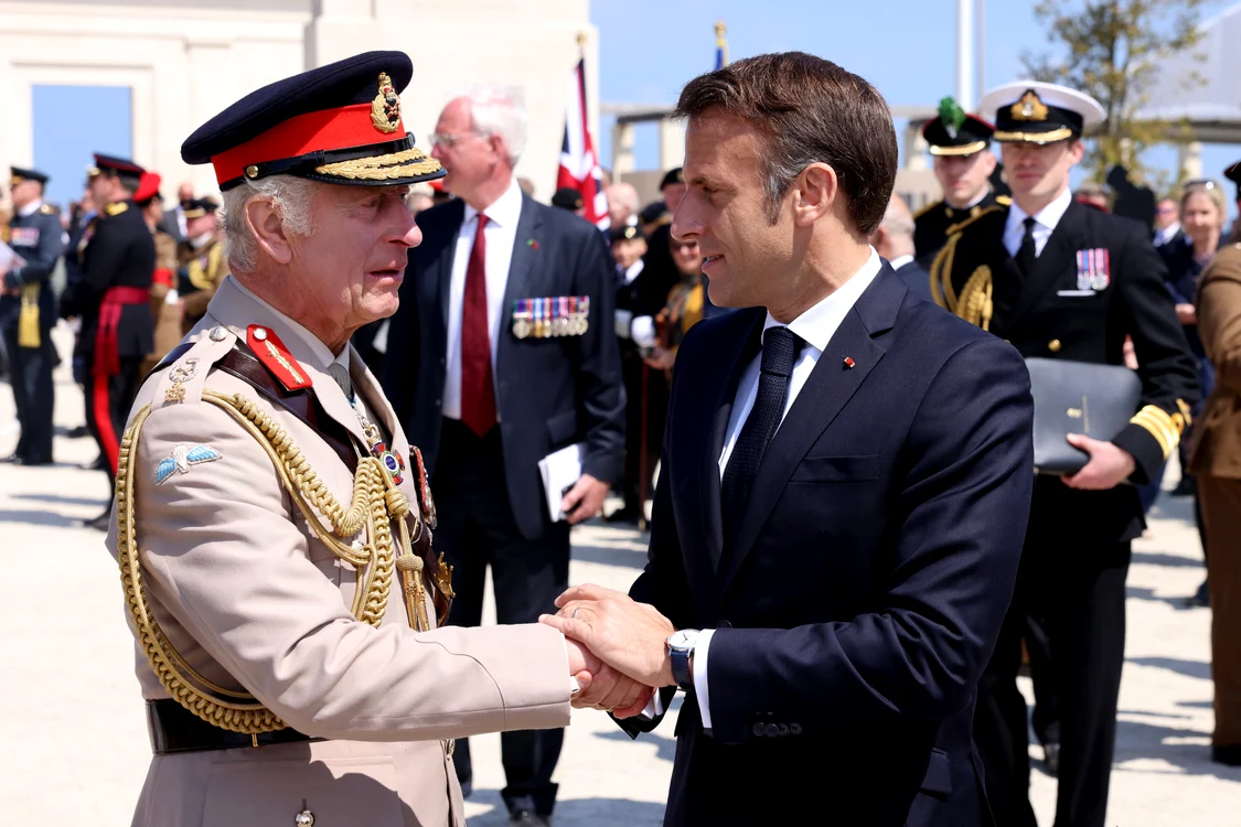 Charles și Macron, Profimedia jpg