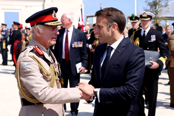 Charles și Macron, Profimedia jpg