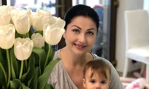 Gabriela Cristea a sărbătorit o în familie pe micuța Iris Thea jpeg