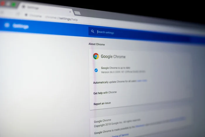 Actualizare Google Chrome. FOTO Shutterstock