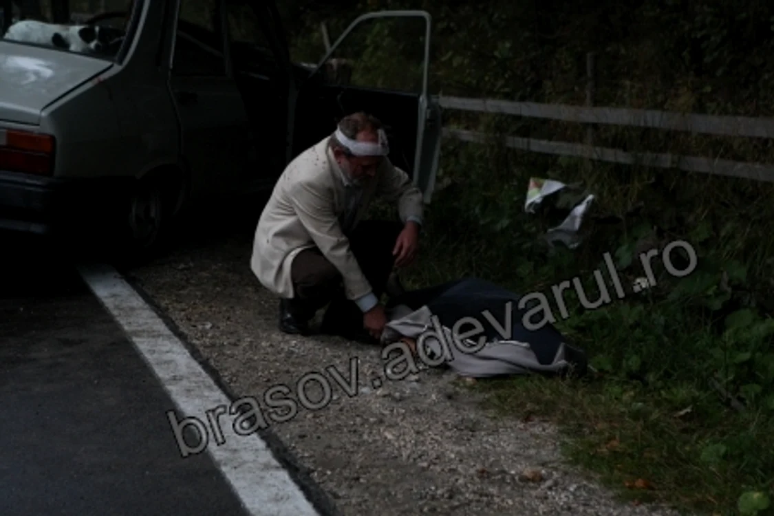 Braşov: EXCLUSIV/ FOTOGALERIE de la tragedia de pe DN1A