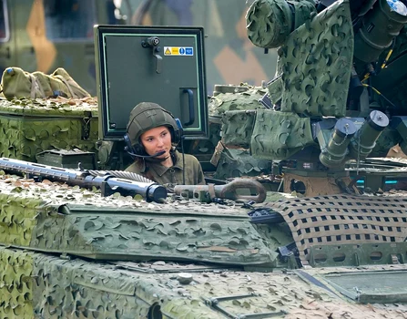 Prințesa Ingrid Alexandra în armată, Instagram