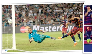 Prin golul marcat, Pedro a adus Supercupa Europei la Barcelona jpeg
