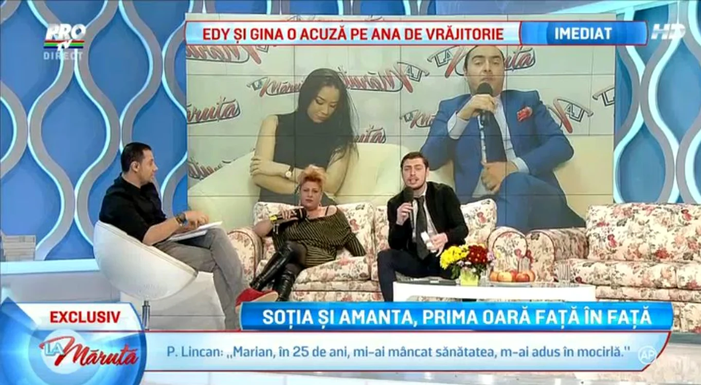 Ana Maria a evitat discuţia celor doi foşti soţi