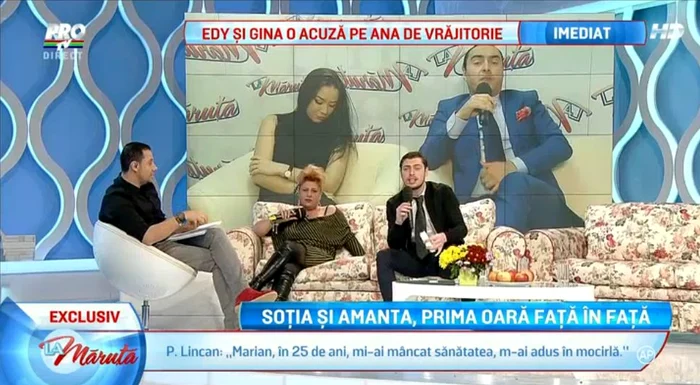 Ana Maria a evitat discuţia celor doi foşti soţi