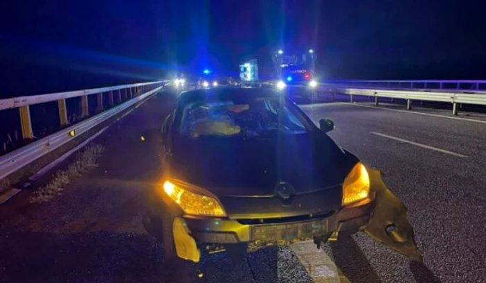 Accident pe A3 FOTO ISU Prahova