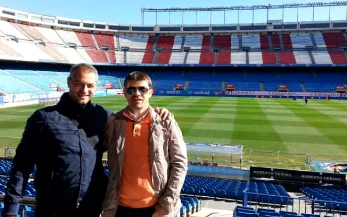Dulca şi Isăilă au fost pe Vicente Calderon
