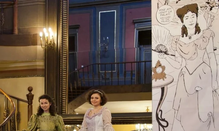 Explicaţia evenimentului bizar de la Muzeul Municipiului Bucureşti: Domnişoarele îmbracate în rochii de epocă au ieşit din noua expoziţie permanentă “Timpul Oraşului” jpeg