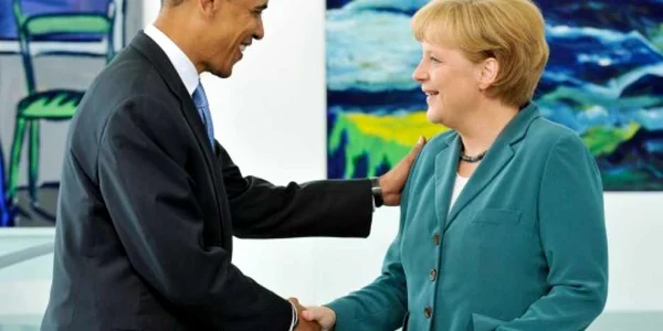 Barack Obama şi Angela Merkel
