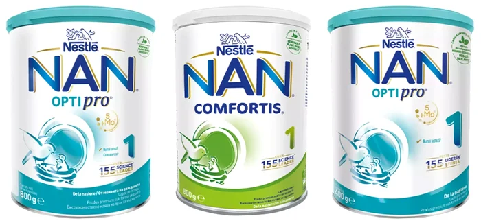 Nestle România retrage de la vânzare mai multe loturi de lapte praf NAN 1 FOTO: Nestlé