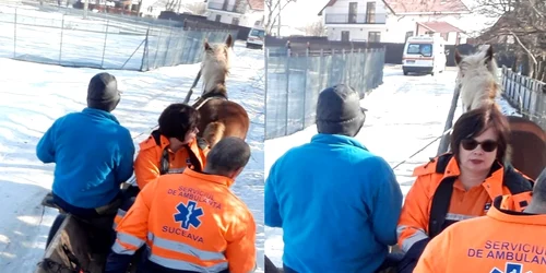 echilaj de ambulanta transportat cu caruta