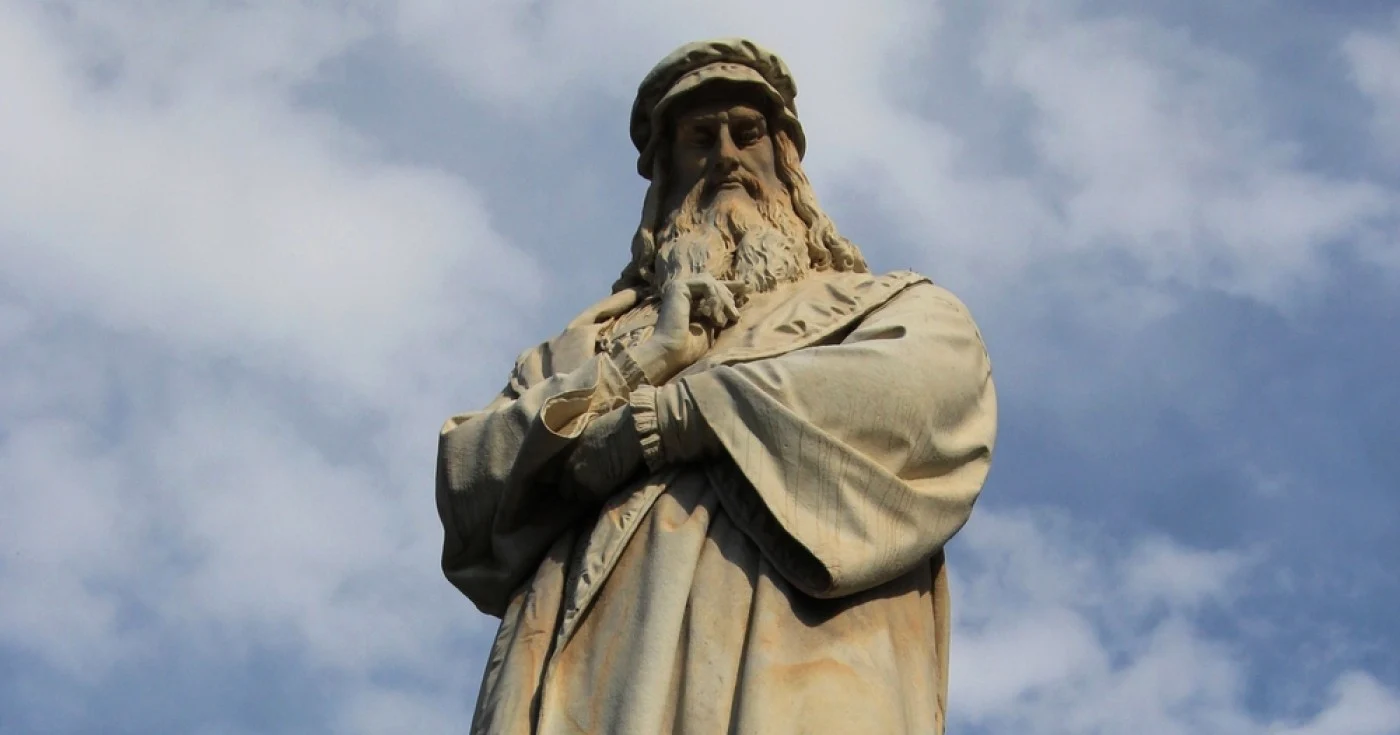 Statuie a lui Leonardo Da Vinci / FOTO Shutterstock