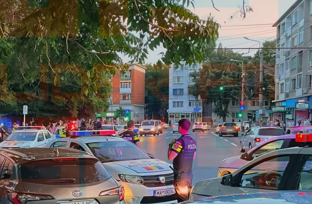 Bătaie în centrul Galațiului între două familii. Poliția a intervenit cu trupe speciale