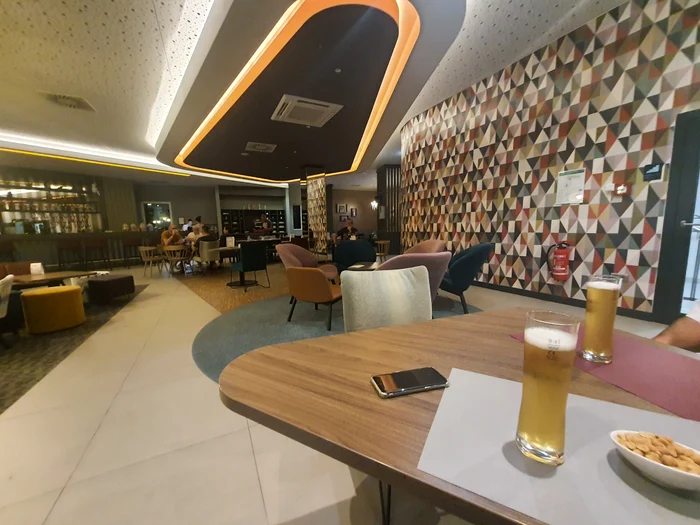 Nu ne putem plânge de cazarea la hotelul Hilton de lângă aeroport oferită de Lufthansa. FOTO: R.F.