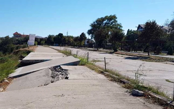 Imagini din Eforie Sud FOTO Călin Gavrilaş