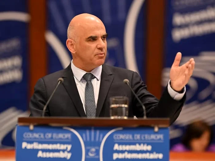 Alain Berset, secretarul general al Consiliului European