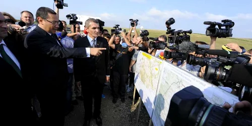 victor ponta santier gazoduct Iaşi - Ungheni FOTO gov.ro