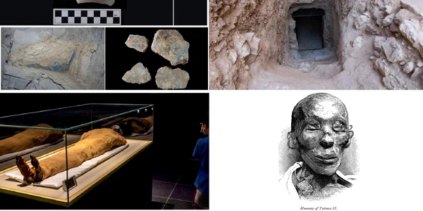 Prima necropolă regală descoperită în Egipt în ultimul secol după mormântul lui Tutankhamon Colaj nmec_gov_eg DMS