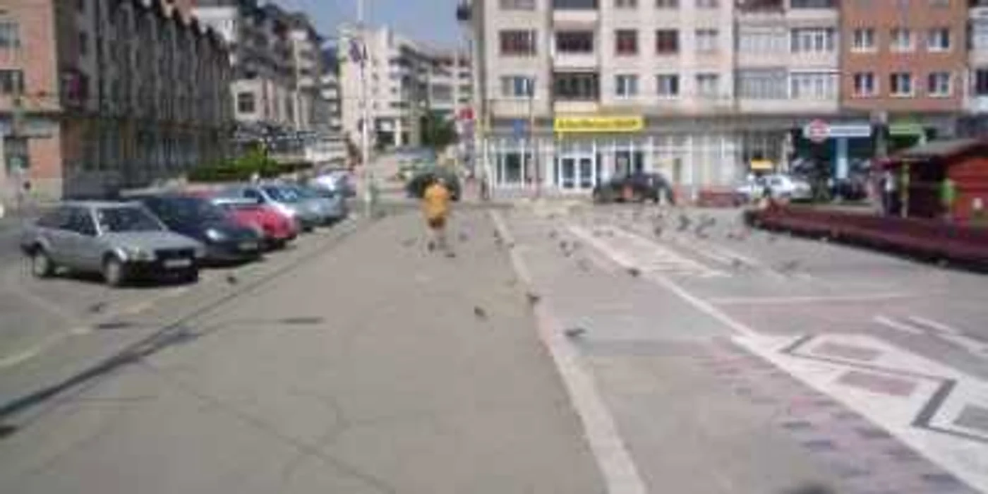Suceava: Străzile Sucevei udate de ploaie măruntă (UPDATE)