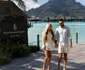 Luna de miere  a lui Răzvan Vasile a fost idilică, cu peisaje feerice, în locuri de poveste: Tahiti și Bora Bora