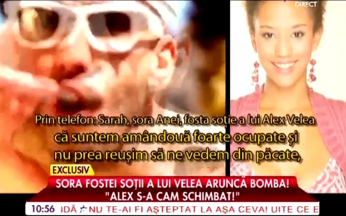 Sarah, sora Anei Velea