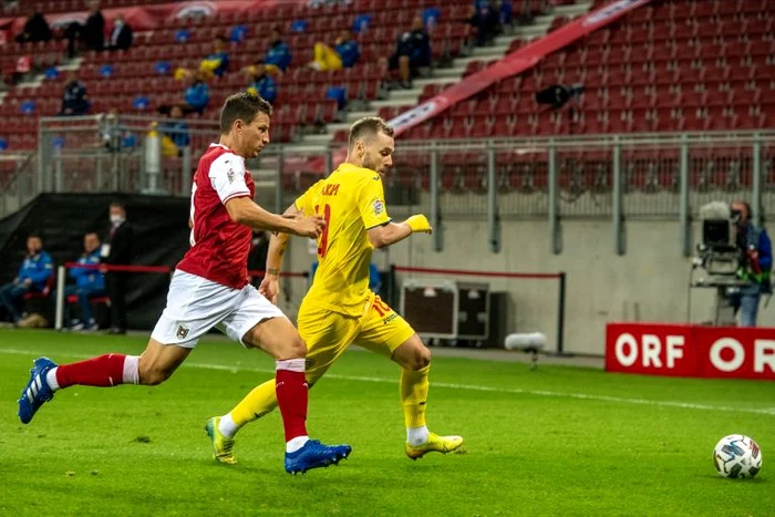 Alex Maxim a fost cel mai bun jucător al naționalei României în victoria din AustriaFOTO: Sportpictures.eu