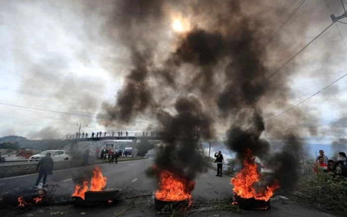 Ecuadorul, în haos FOTO EPA-EFE