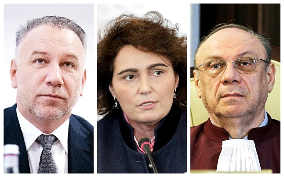 Bogdan Licu şi Iuliana Scântei îşi vor începe mandatele de judecători CCR din 10 iunie. Marian Enache (dreapta), fost deputat PSD, este favorit pentru şefia Curţii FOTO Mediafax / Inquam Photos