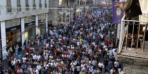 Protest in Turcia dupa atentat FOTO AP 