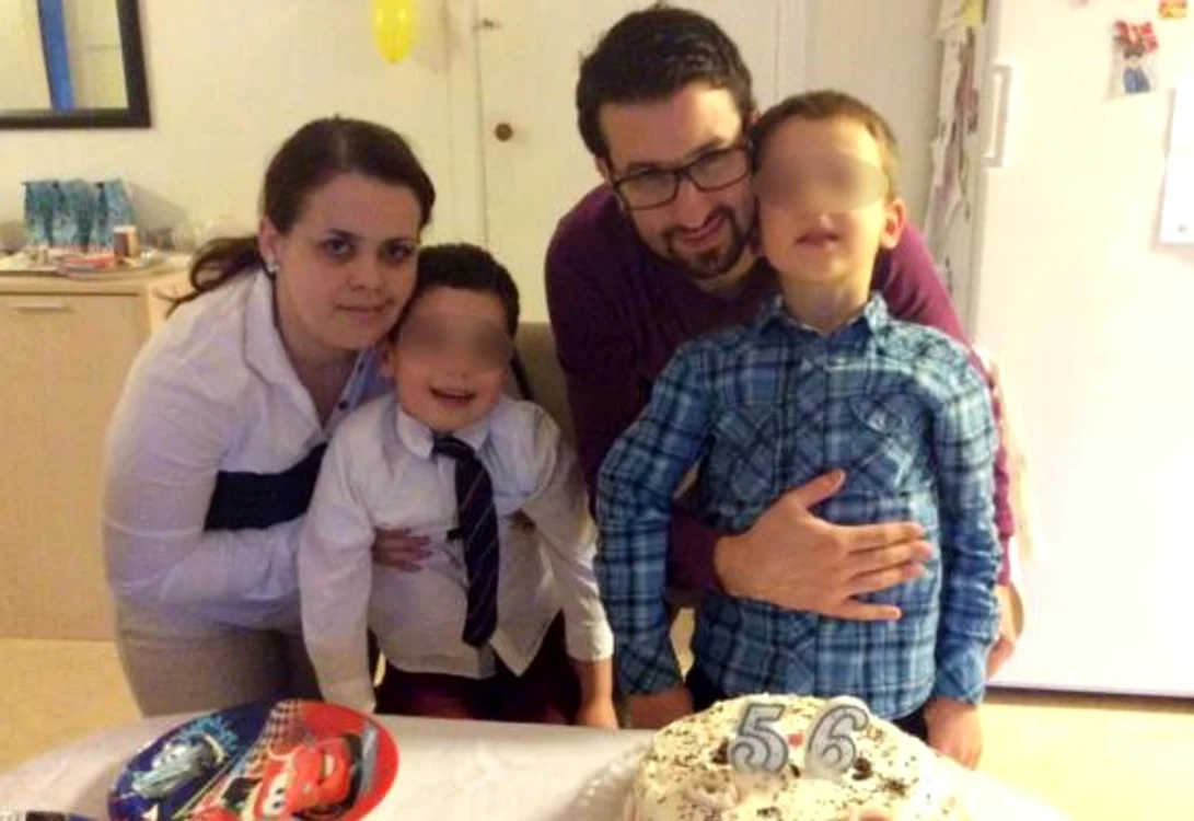 Soții Andreea și Roberto Cruz sunt disperați fără copiii lor (foto: digi24.ro)