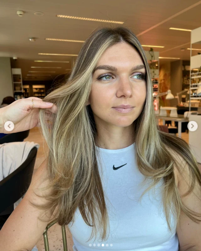 Simona Halep are un nou look / FOTO: Instagram