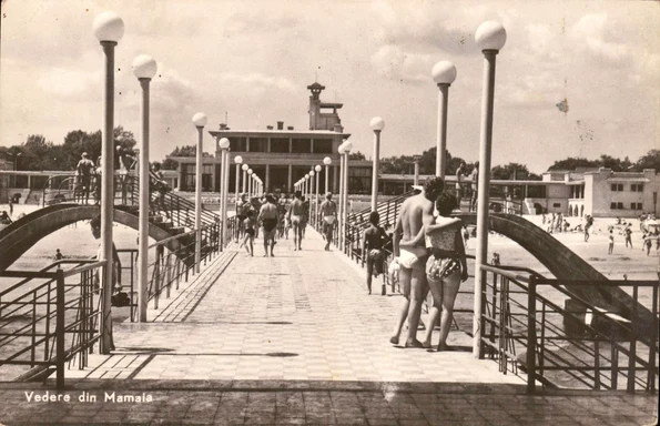 Cazinoul din Mamaia. Carte poștală din colecția Andrei Ștomff (© cartipostale.cimec.ro)