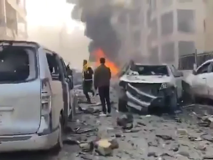 Atacuri rusești în Siria/FOTO: X