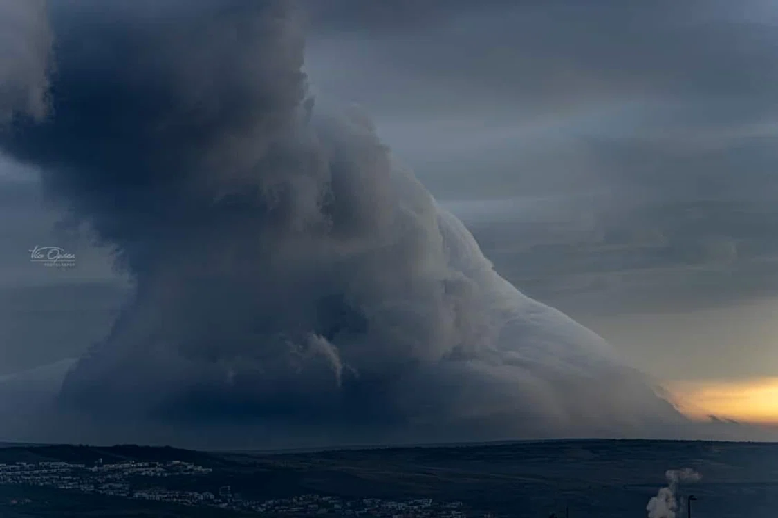 Nor de tornadă la Cluj FOTO arhivă