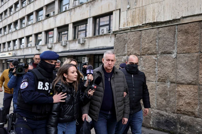 Cristian Anton, escortat la sediul DNA FOTO: Inquam Photos