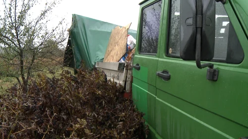 Accident microbuz Manesti