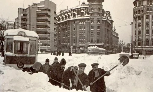 Poveştile celei mai crunte ierni care s a abătut asupra României în secolul XX  Vijelia a ţinut două săptămâni, nămeţi de cinci metri au acoperit tot sud estul ţării jpeg