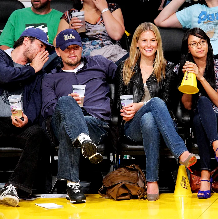 Celebrities At The Lakers Game jpeg