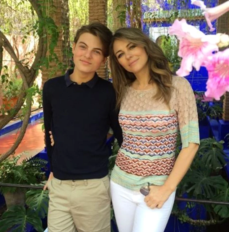 4 liz hurley fiu damian png png