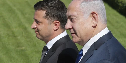 zelenski si netanyahu in 2019 foto EPA EFE jpg