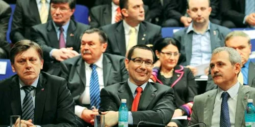 Crin Antonescu, Victor Ponta şi Liviu Dragnea au prezentat la Sala Palatului viziunea Opoziţiei privind reorganizarea administrativă 