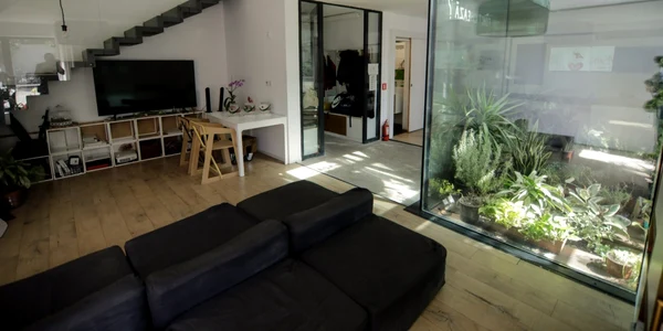 Casa eficientă energetic a proiectului Efden în Bucureşti FOTO Inquam Photos / George Călin