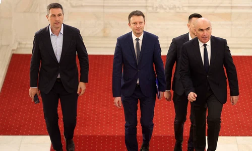 Sosirea premierului desemnat, Siegfried Mureșan, in Parlamentul Romaniei, in Bucuresti 18 septembrie 2026.