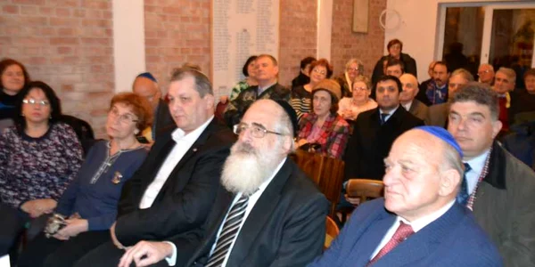 Marele Rabin Rafael  Shaffer si deputatul Aurel Vainer