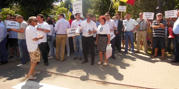 protest pnl alba iulia