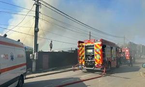 incendiu azil Tulcea  jpeg