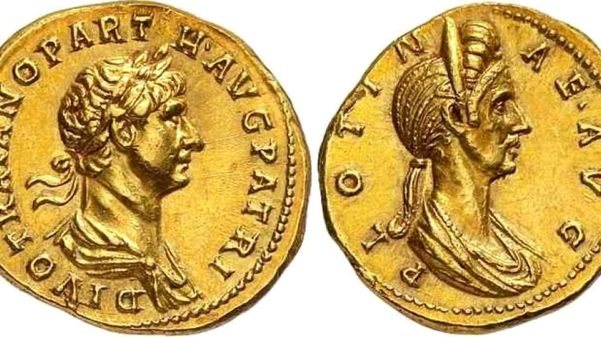 Imagini feminine din vremea lui Domiţian, Traian sau Hadrian jpeg