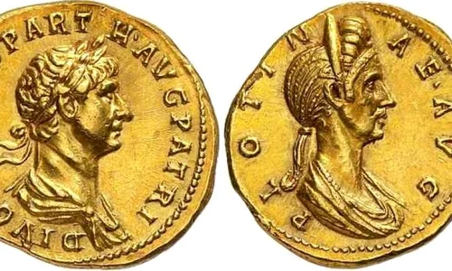 Imagini feminine din vremea lui Domiţian, Traian sau Hadrian jpeg