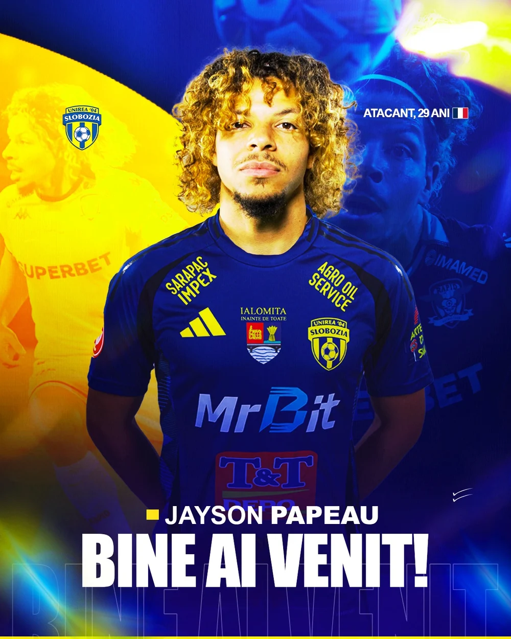 Un fost idol al galeriei rapidiste a descălecat la Slobozia. A lăsat liga a doua din Qatar pentru România