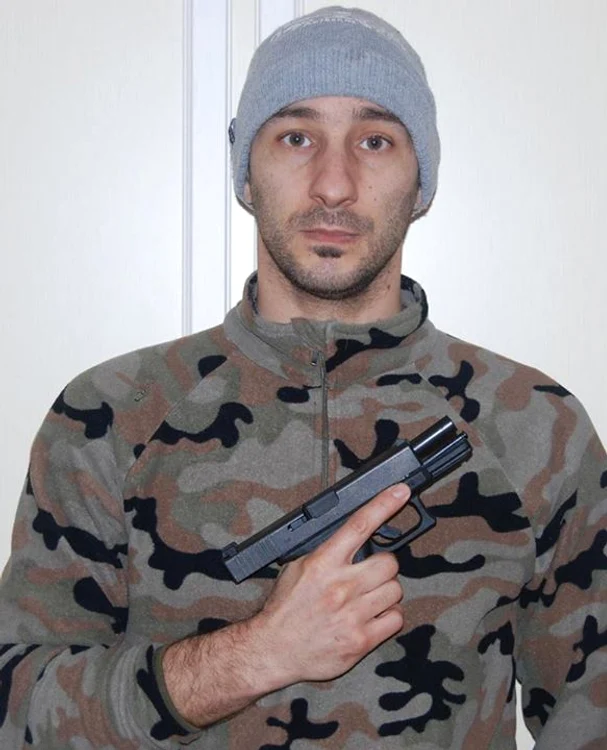 Daniele Antognoni era pasionat de armele de foc